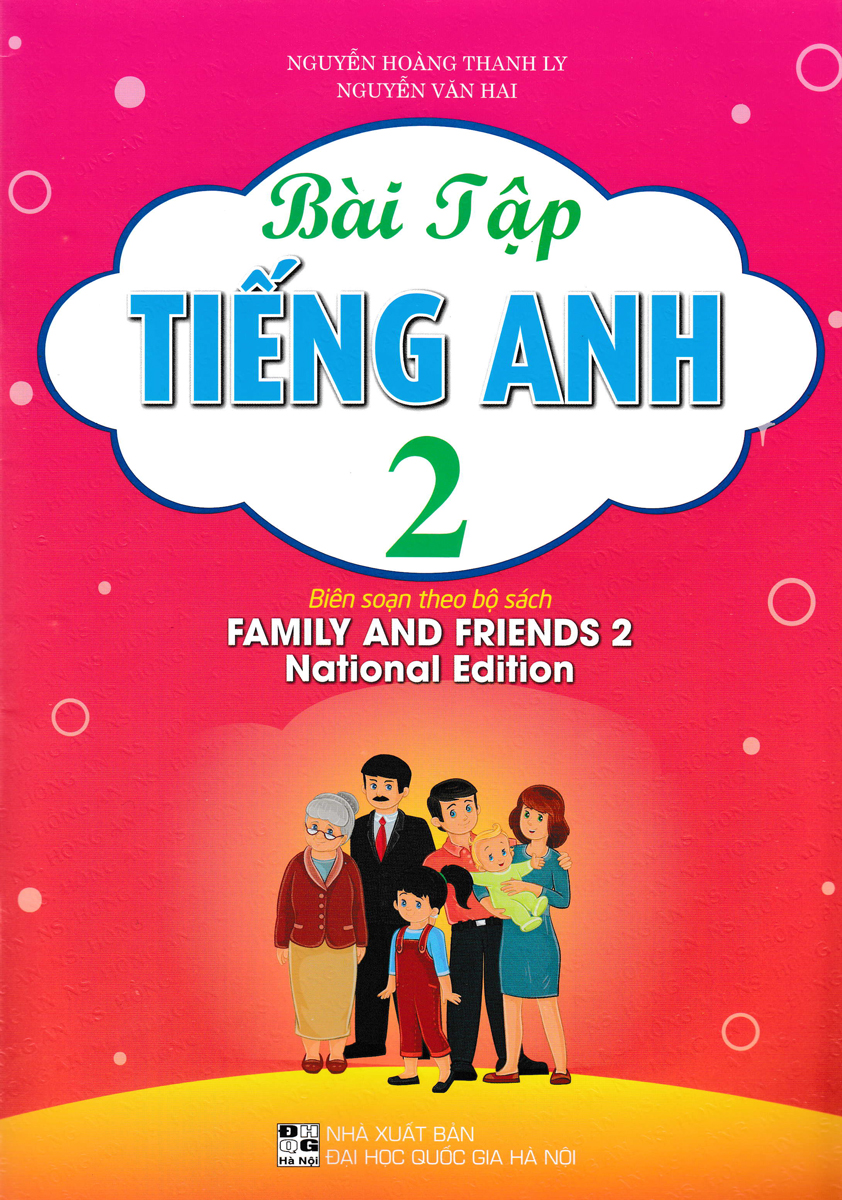 Bài tập tiếng anh 2 - bìa hồng