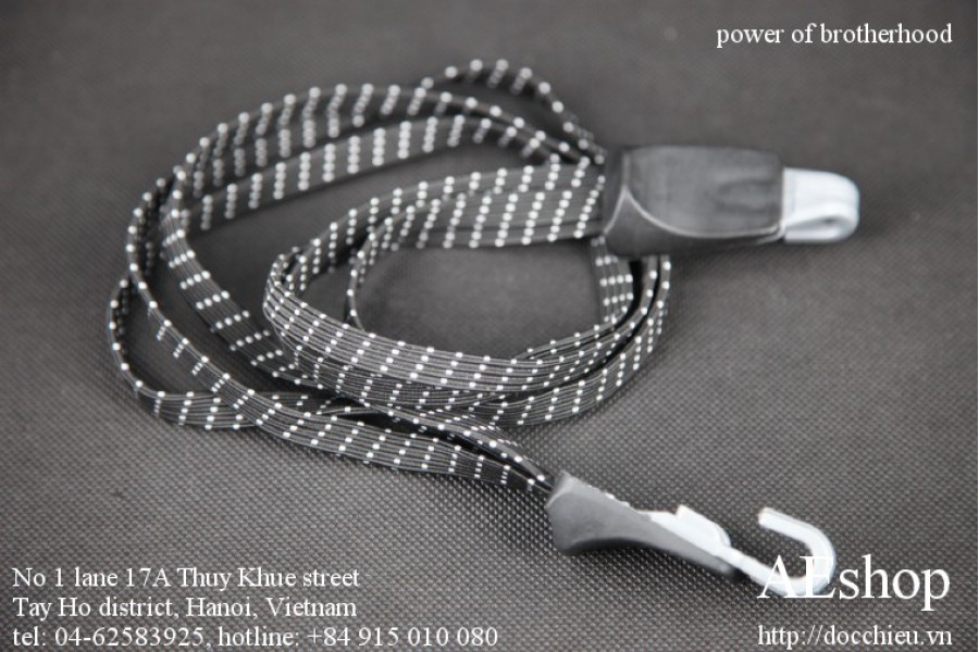 dây chằng đồ xe đạp 3 in 1 2 móc nhựa