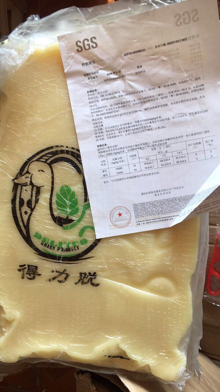 Combo Sáp Làm lông vịt Miếng 5kg+500g Bột Kiềm+Dao làm lòng
