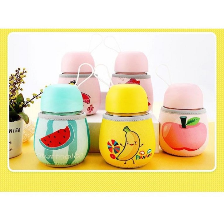 Bình thủy tinh 320 ml giữ nhiệt, ủ cháo và sữa