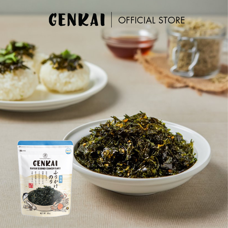 Rong Biển Trộn Cơm GENKAI Hải Sản 40g