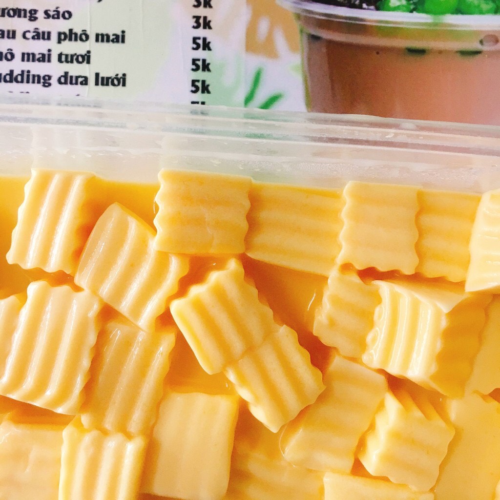 Bột Pudding Hàng Huy Douxian túi ch-iết 100g các vị (Trứng, Trà Xanh, Khoai Môn, Socola, Dưa Lưới, Dâu, Đào)