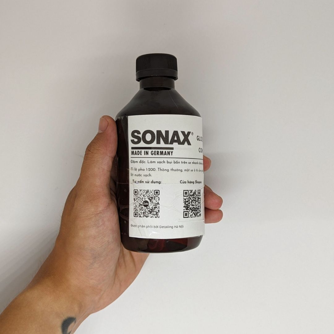 Nước Rửa Xe Đậm Đặc Chăm Sóc Ô tô Sonax Gloss Shampoo