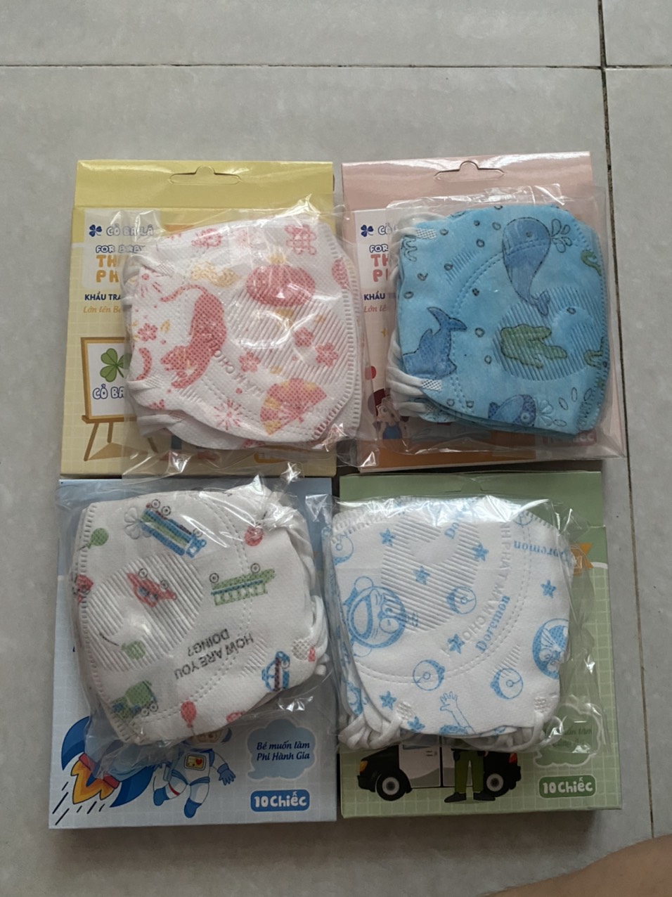 [HCM]Combo 2 Hộp 20 cái khẩu trang trẻ em