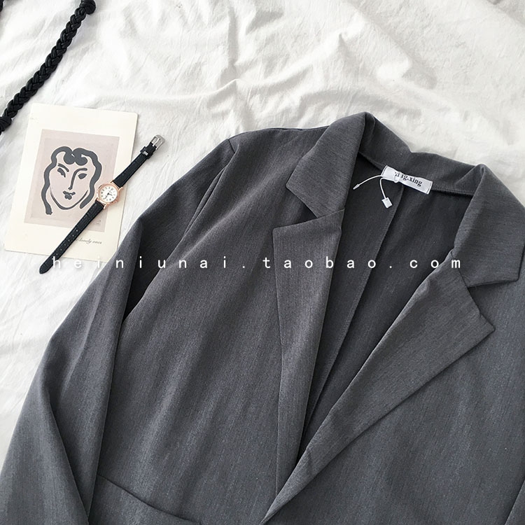 Áo blazer nữ trơn mỏng phù hợp Xuân Hè