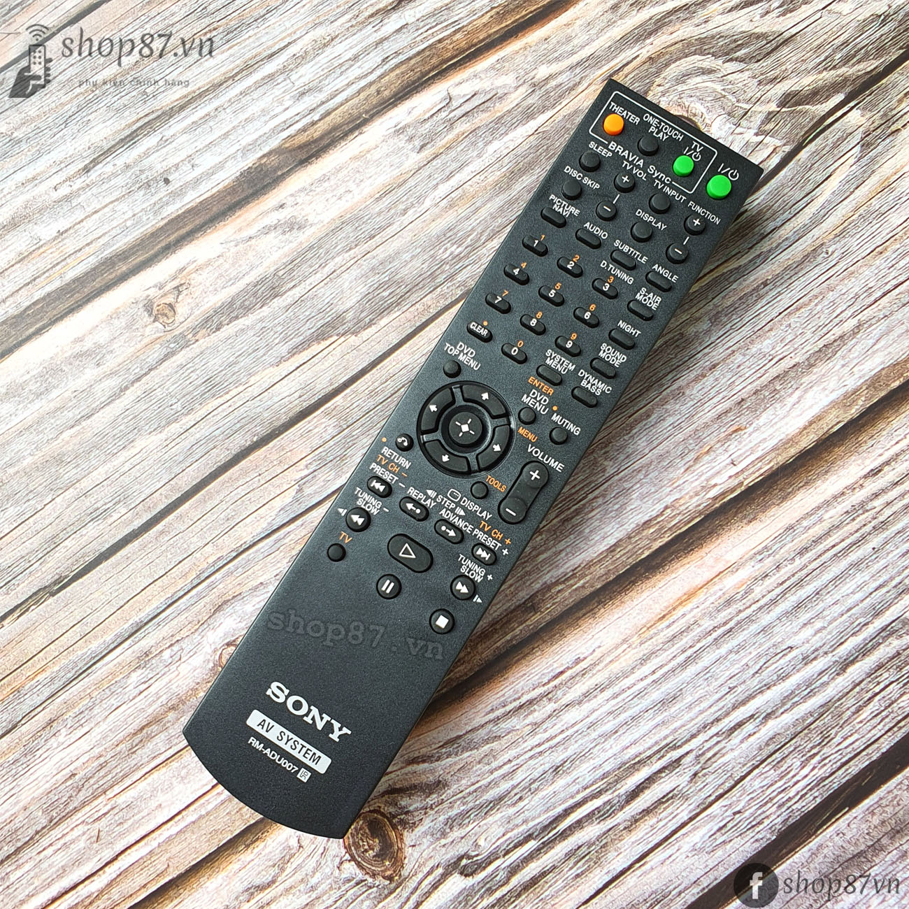 Điều khiển dàn loa Sony DVD AV System chính hãng