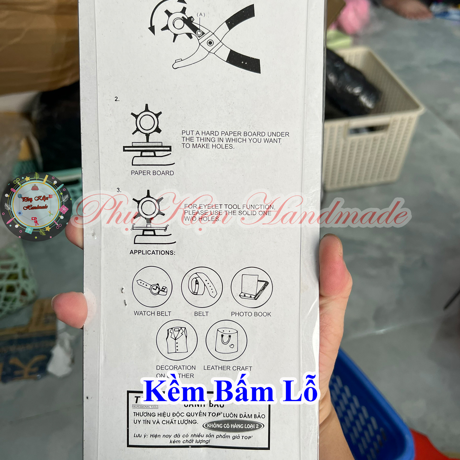 Kềm bấm lỗ