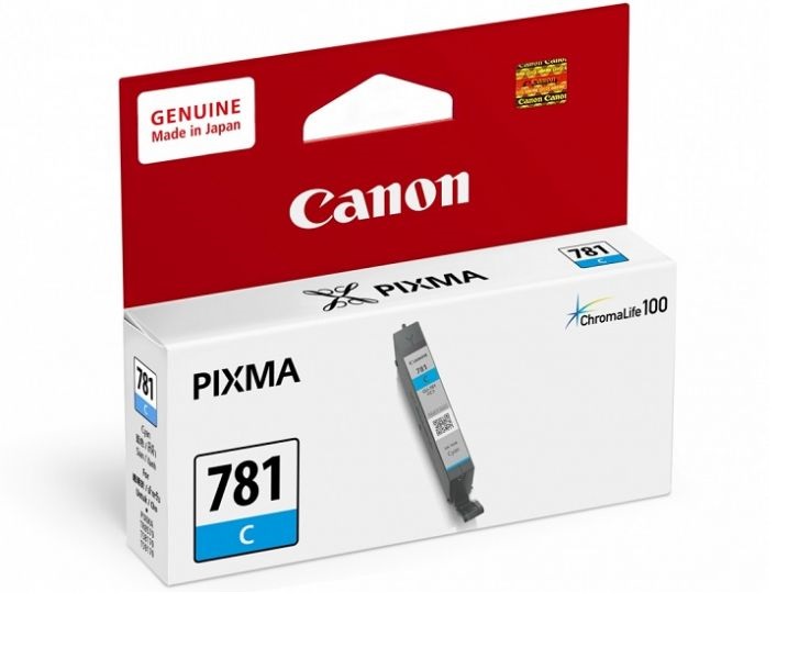 Hộp mực canon cli-781 cyan dùng cho máy in canon ts9170,ts707, ts9570