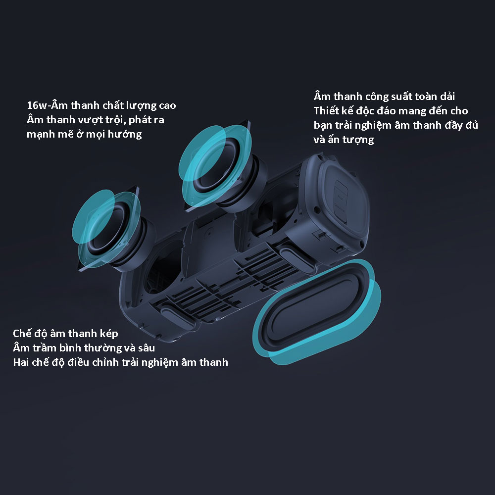 Loa Bluetooth Portable 16W (MDZ-36-DB)