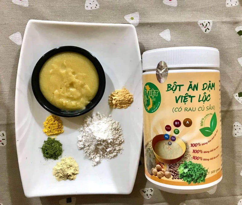 bột ăn dặm Việt Lộc dành cho bé (4m - 10m)