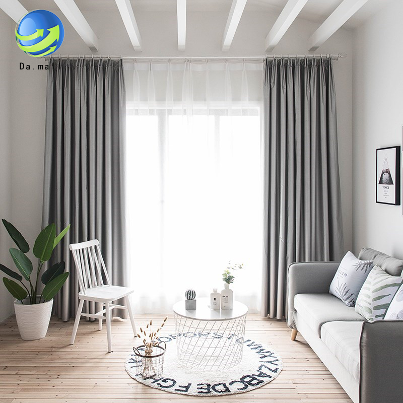 Rèm Cửa Cách Nhiệt Grommet Cho Phòng Ngủ (1 Tấm, W140 X L200 CM, Bạc)