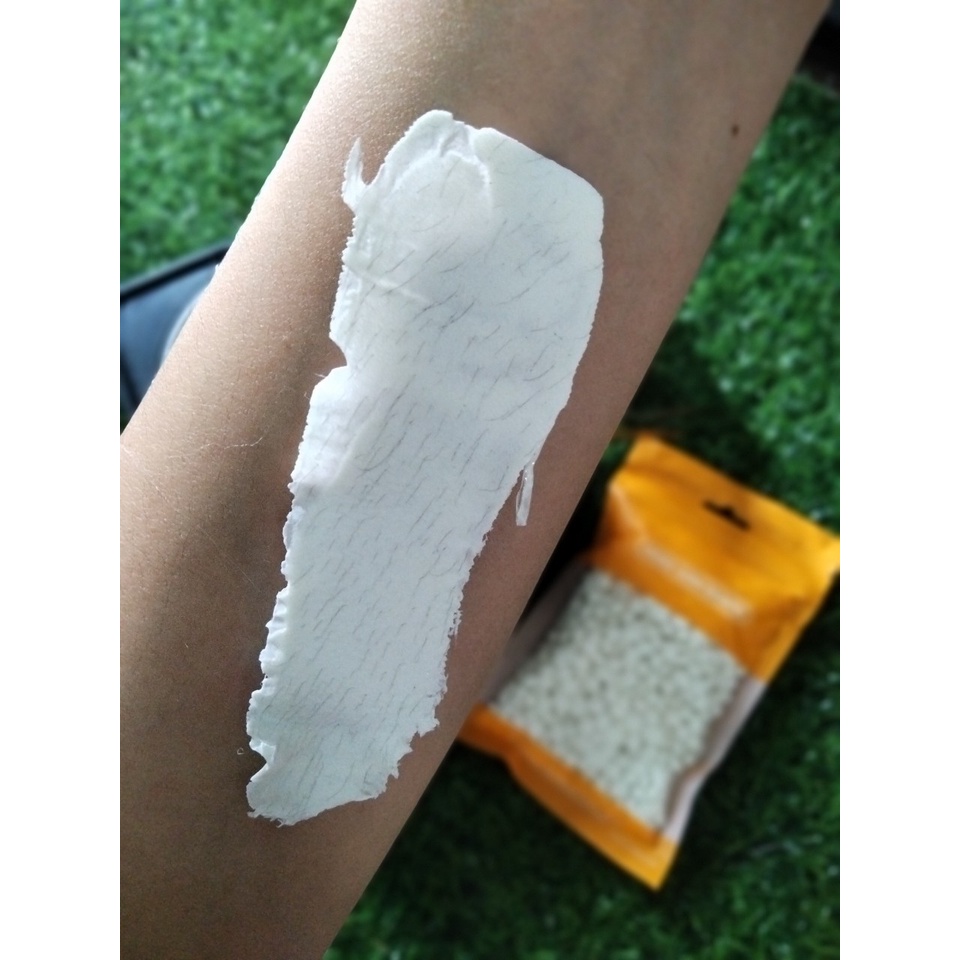 [Hot] 100G Sáp wax lông cao cấp + Mỡ trăn dưỡng da