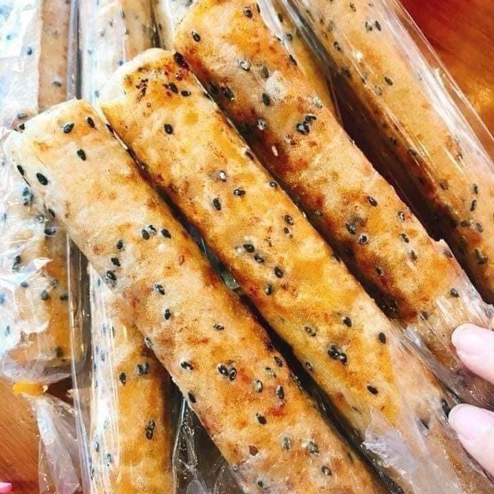 Bánh tráng cuộn mắm ruốc anh Bảy Mập đặc sản Phan Rang