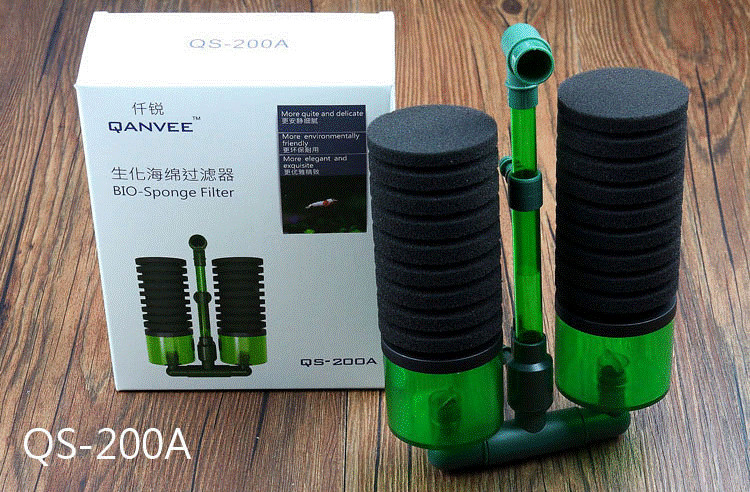 LỌC BIO ĐÔI QANVEE QS-100A/200A ( CÓ NGĂN CHỨA VẬT LIỆU LỌC )