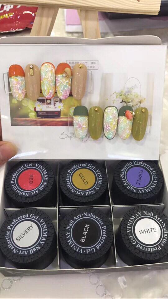 Gel vẽ màng nhện vinimay - spider gel nails - lẻ 1 hũ