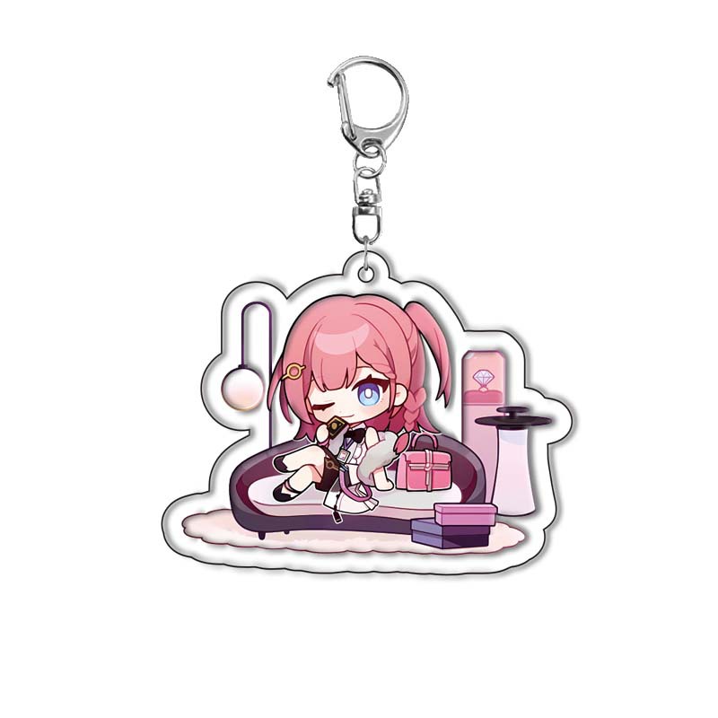[10 mẫu] Móc khóa mica game Honkai: Star Rail - Mẫu 2 [T69 Shop]