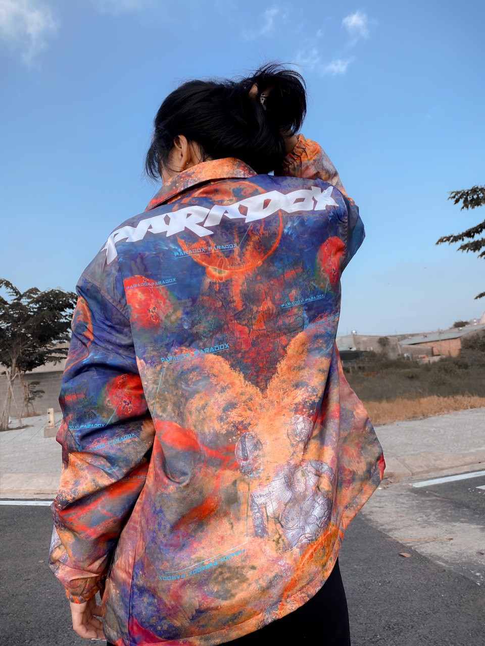 PARADOX Áo khoác dù PARALLEL JACKET