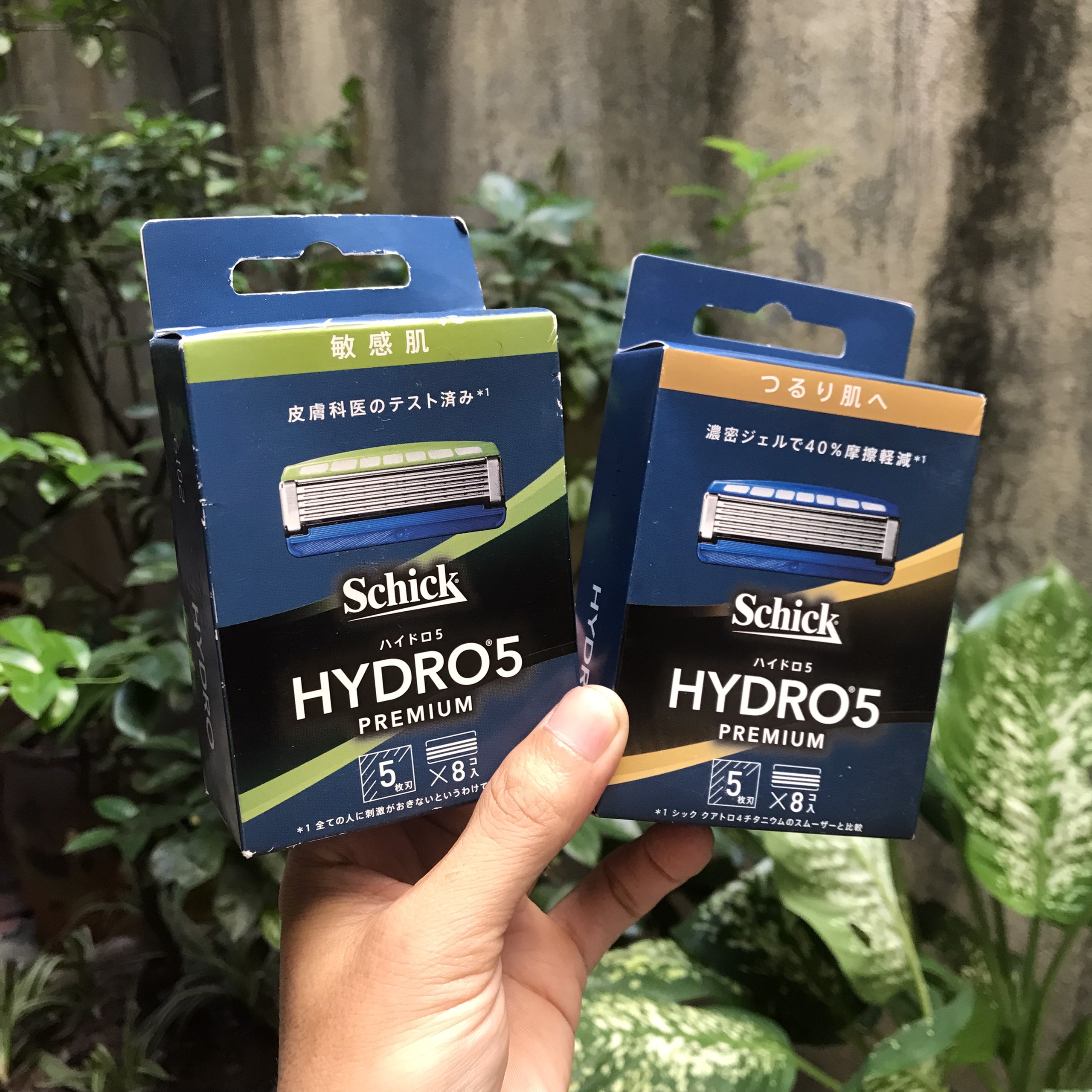 Vỉ 8 lưỡi dao cạo râu Schick Hydro 5