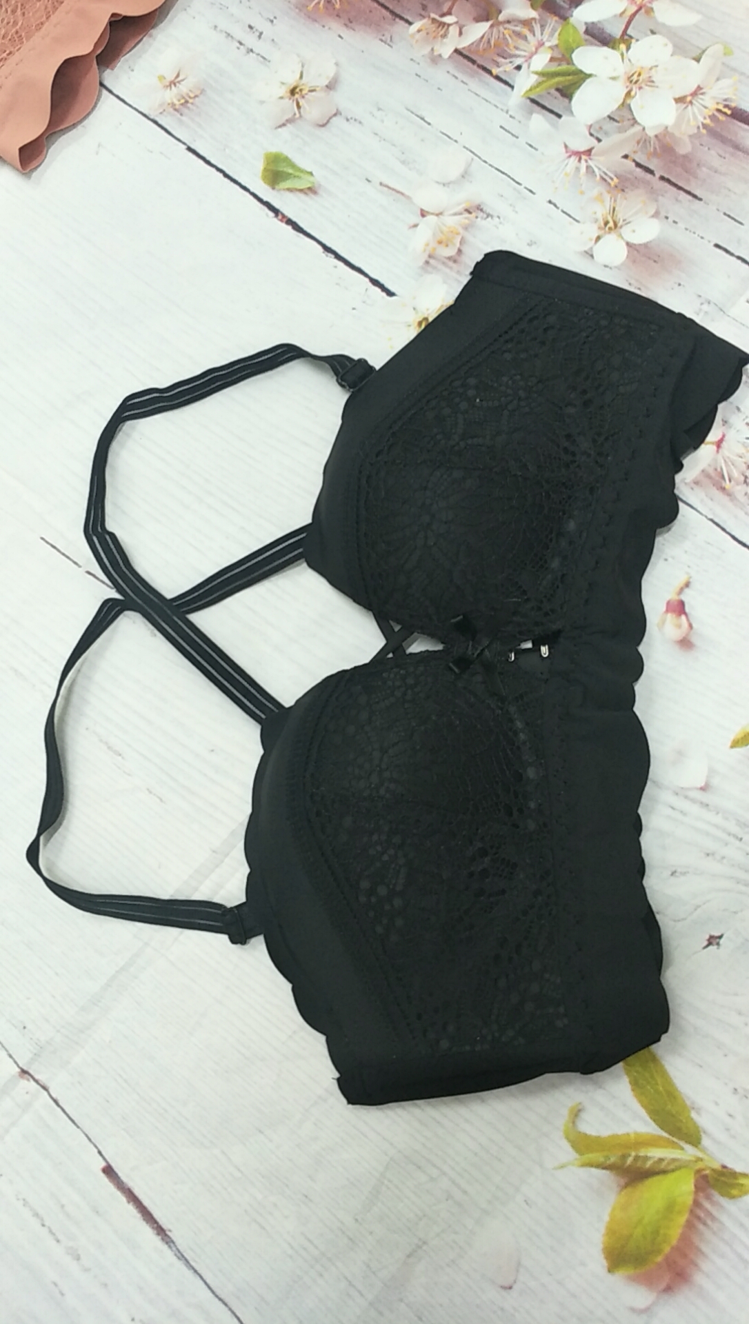 [HCM]ÁO NGỰC DÂY CHÉO CUP PHỐI REN SIÊU ĐẸP