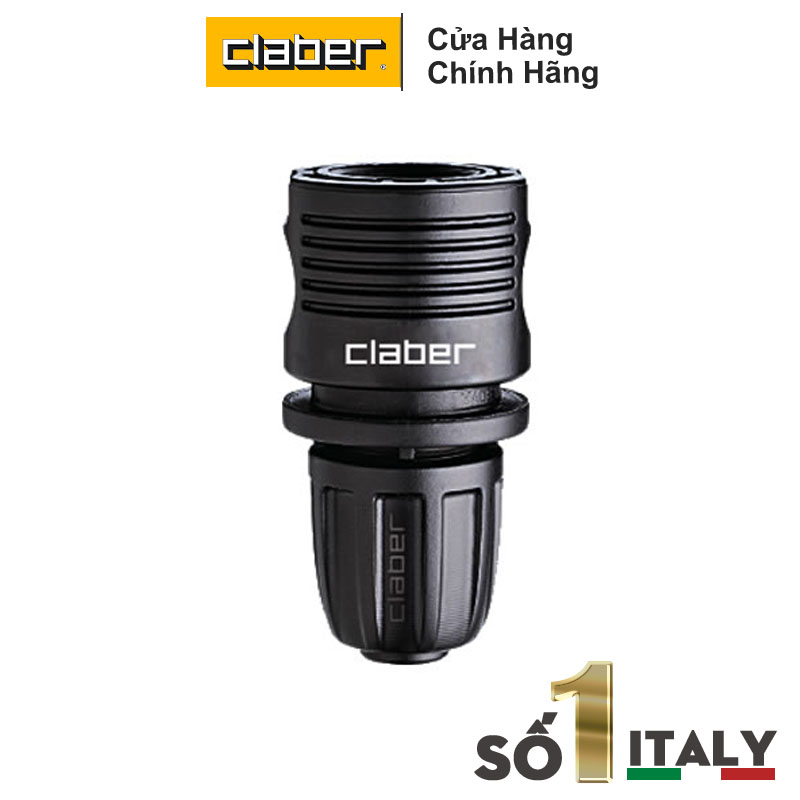 Khớp nối nhanh nối ống mềm 1/2'' claber italy 91009