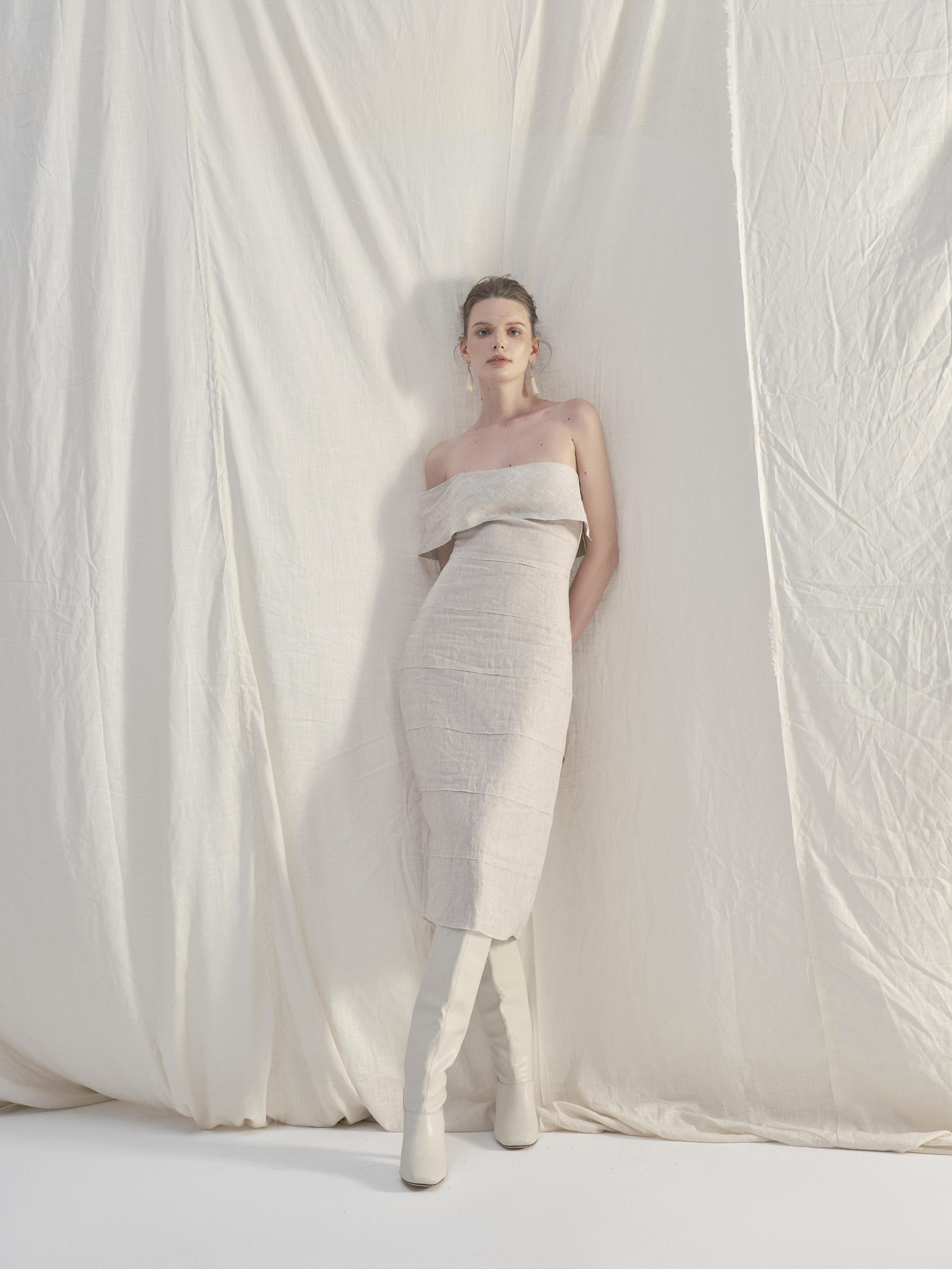 SEASON STUDIOS |Hebe Dress  Đầm midi