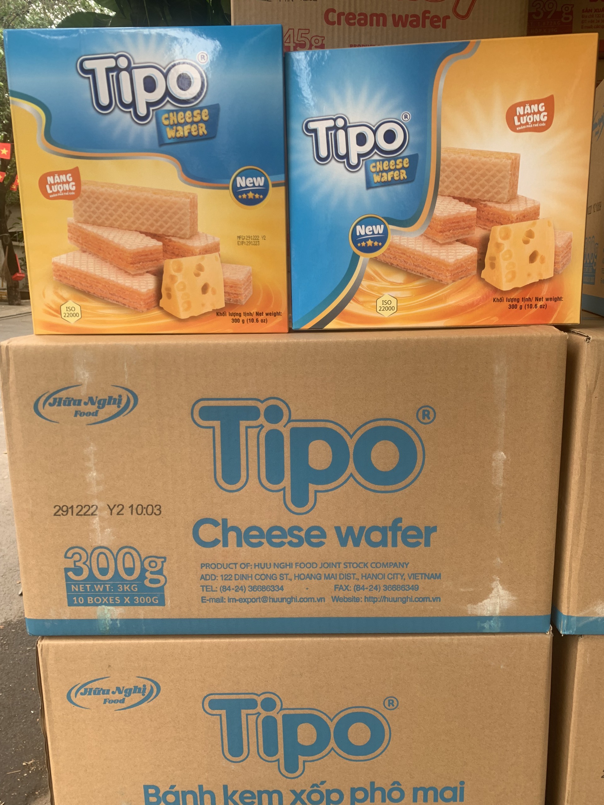Bánh Tipo kem xốp phô mai 300g