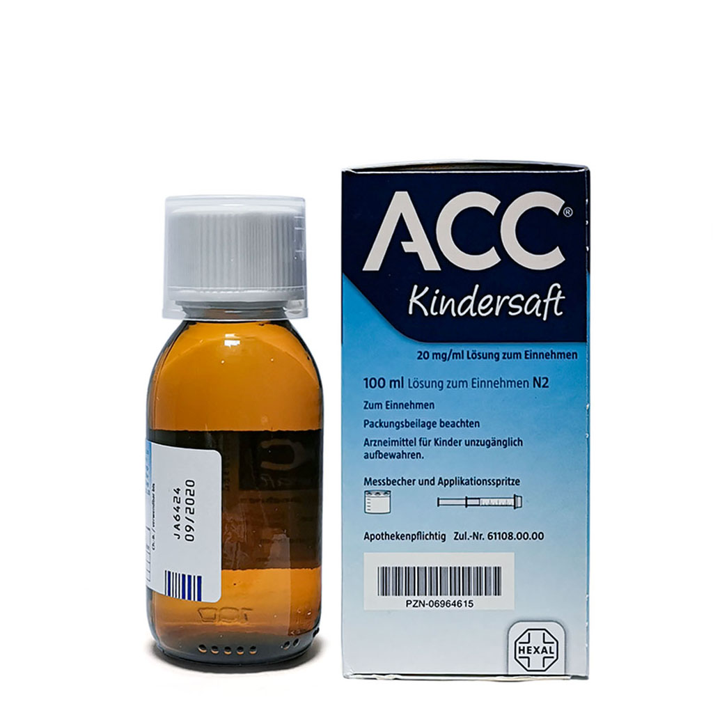 Siro Giảm Ho Long Đờm ACC Kindersaft 100ml