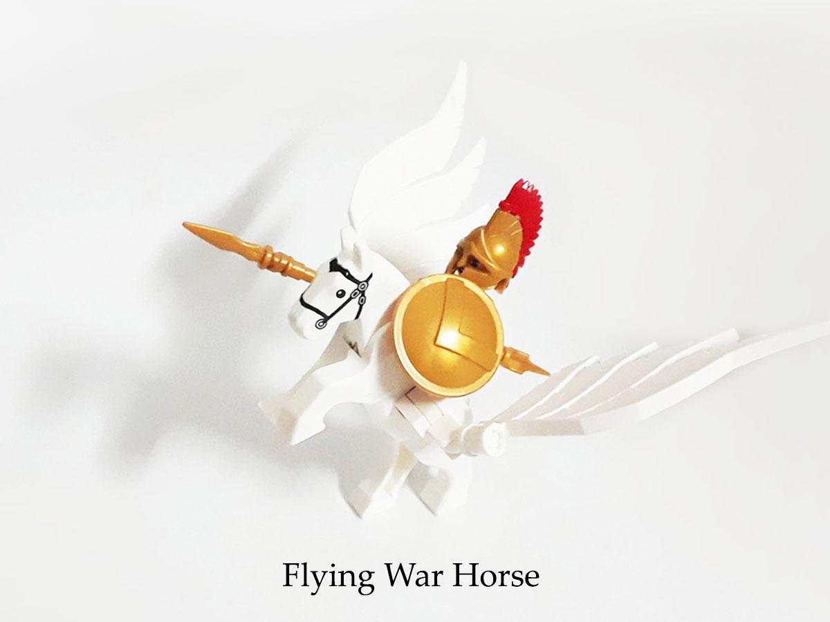Đồ chơi lắp ráp MiniFigure Ngựa Bay Chiến - Ultimate war horse