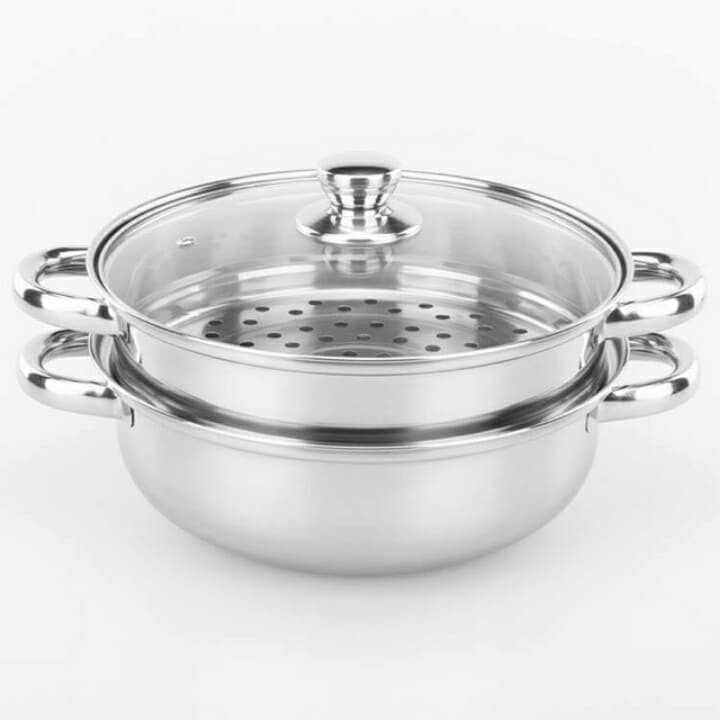 Nồi inox 2 tầng pot co giá hấp