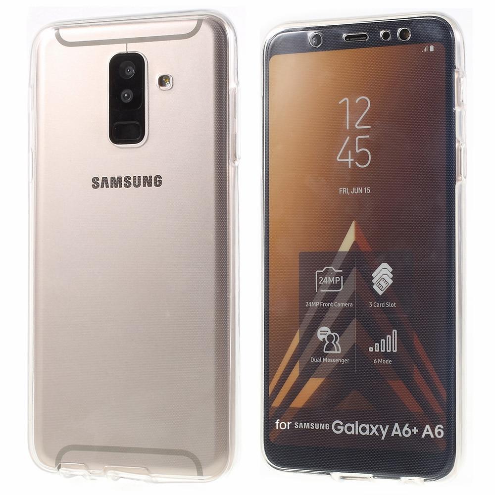 Ốp Dẻo cho Samsung Galaxy A6 Plus Trong suốt