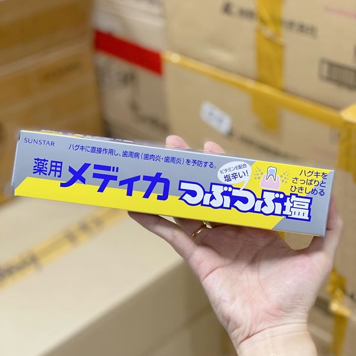 Kem Đánh Răng Muối Nhật Bản - Giảm Viêm Lợi, Viêm Chân Răng, Chảy Máu Chân Răng