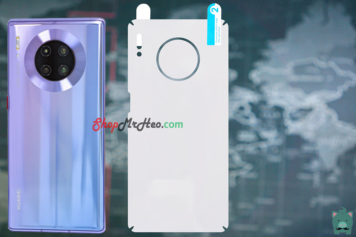 Dán dẻo ppf mặt sau lưng huawei mate 30 - mate 30 pro