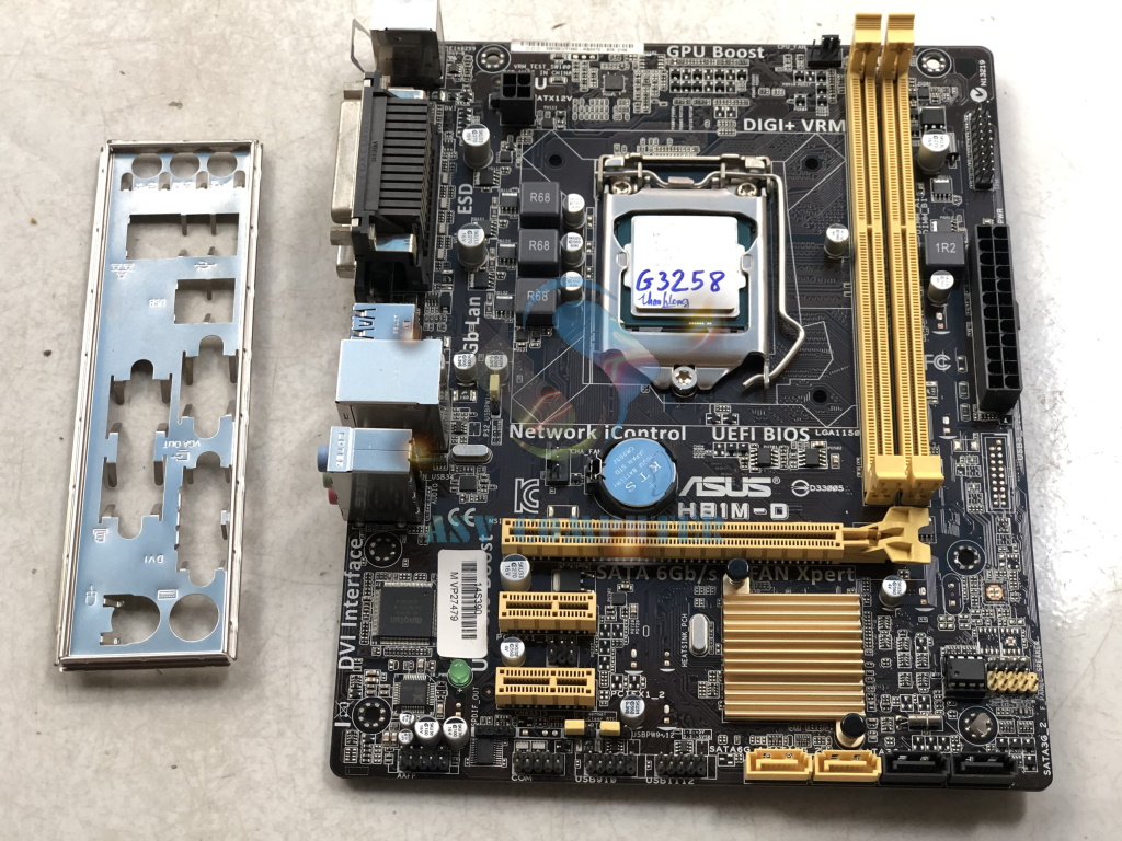 [HCM]Combo mainboard H81 cpu G3250