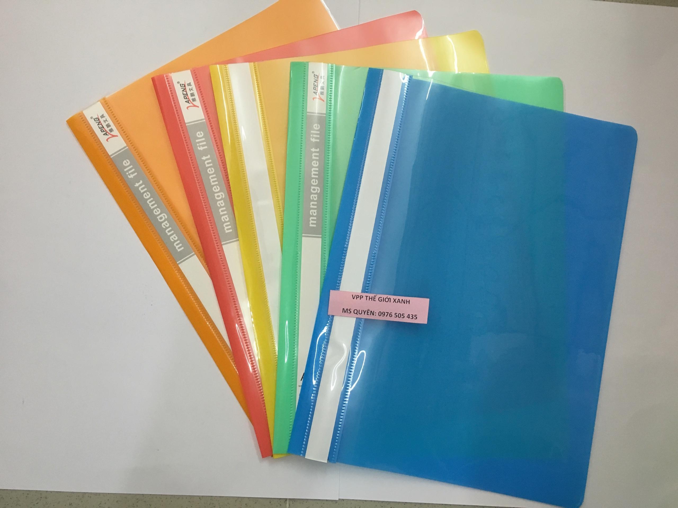 SET 10 BÌA ACCO A4 YAPENG
