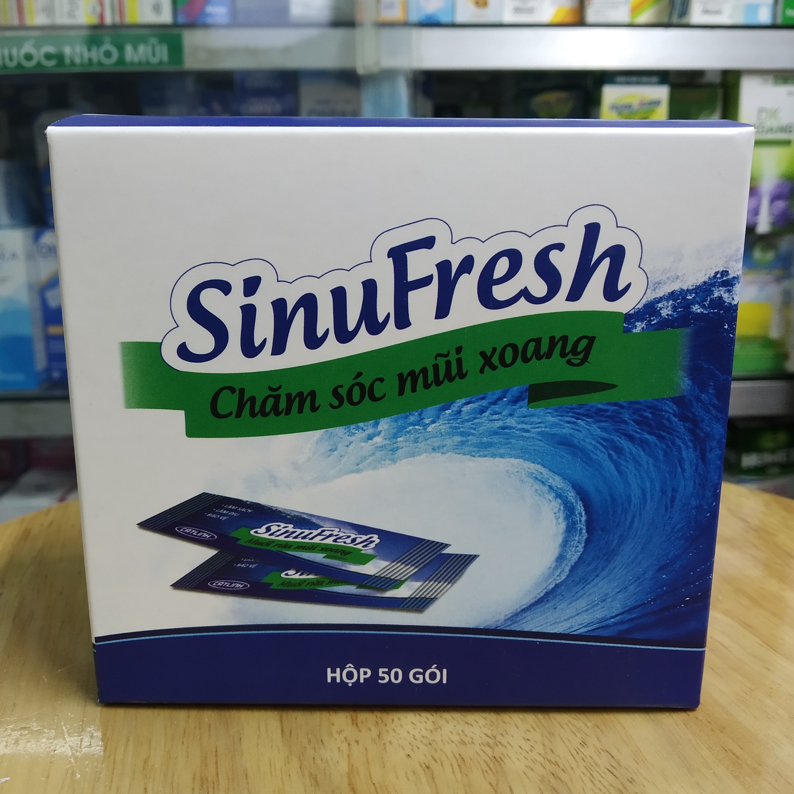 Muối Rửa Mũi Xoang SinuFresh hộp 50 gói
