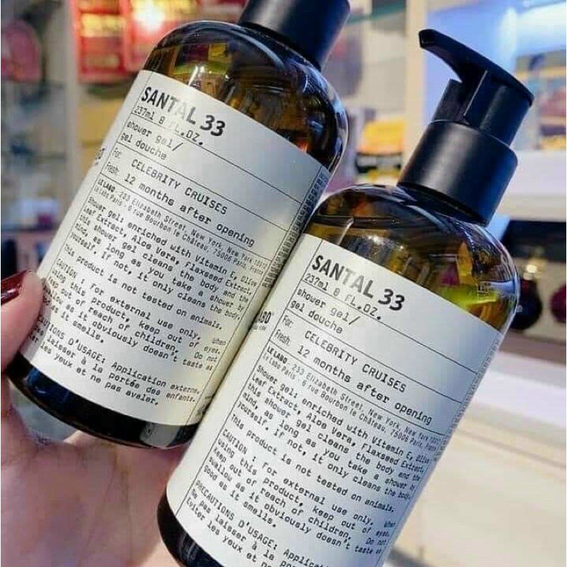 🔥🔥 Sữa tắm nước hoa Le labo 33