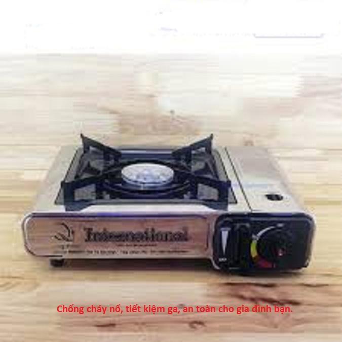Bếp ga du lịch mini International, Wincom inox , Maxlife...