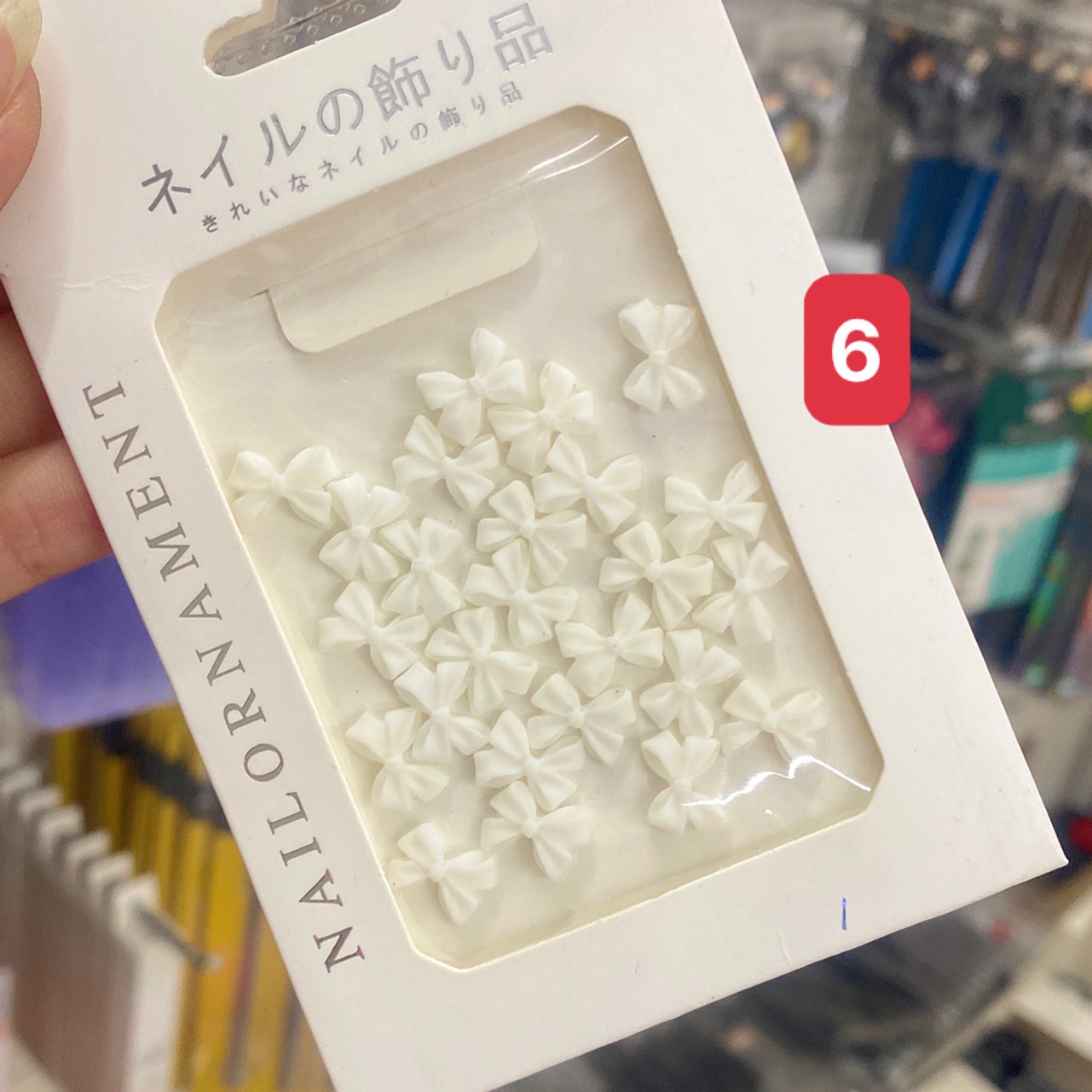 Chram nơ ,phụ kiện đính móng nail - sugar nails