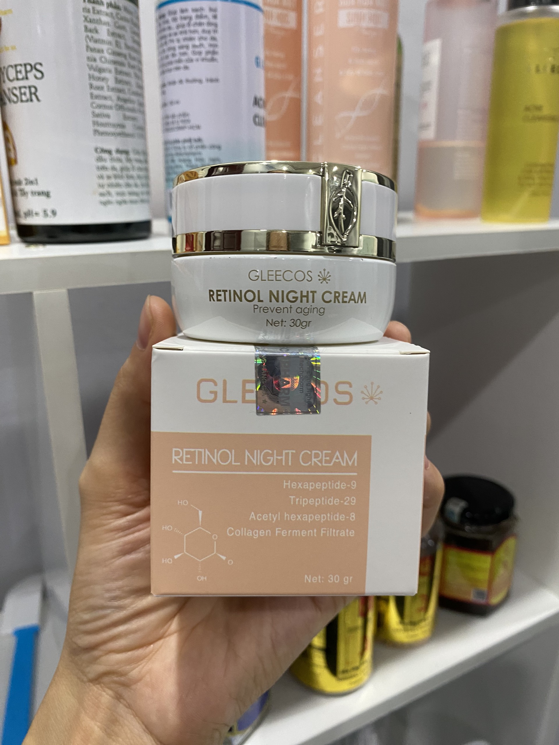 Kem Nám Đêm Retinol Night Cream 30gr