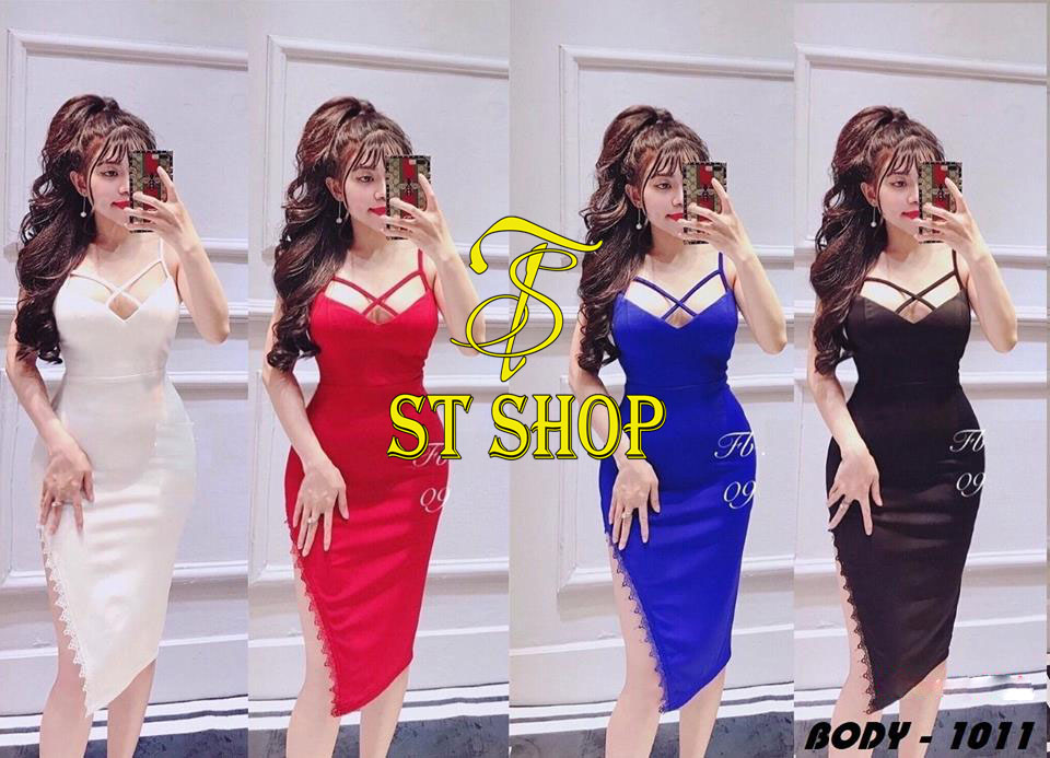 Đầm váy body đan dây cực sexy
