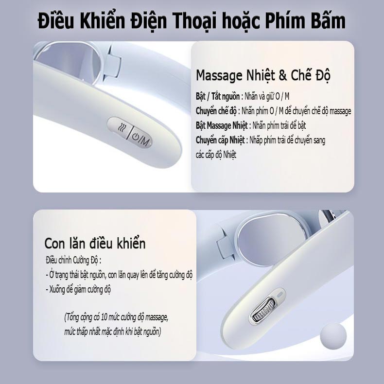 Máy massage cổ vai gáy Jeeback G6 thông minh