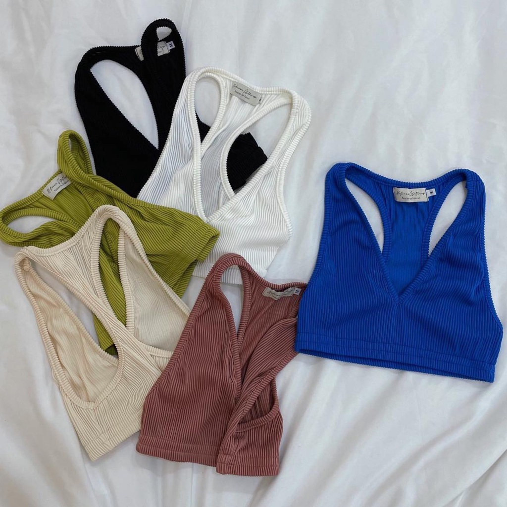 ÁO CROPTOP XẺ NGỰC GƠI CẢM C2172