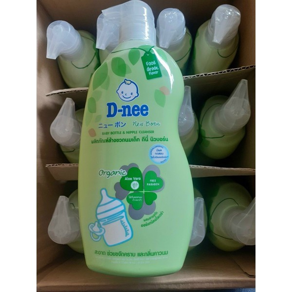 Nước Rửa Bình Sữa Dnee Dạng Chai 620ml Mẫu Mới
