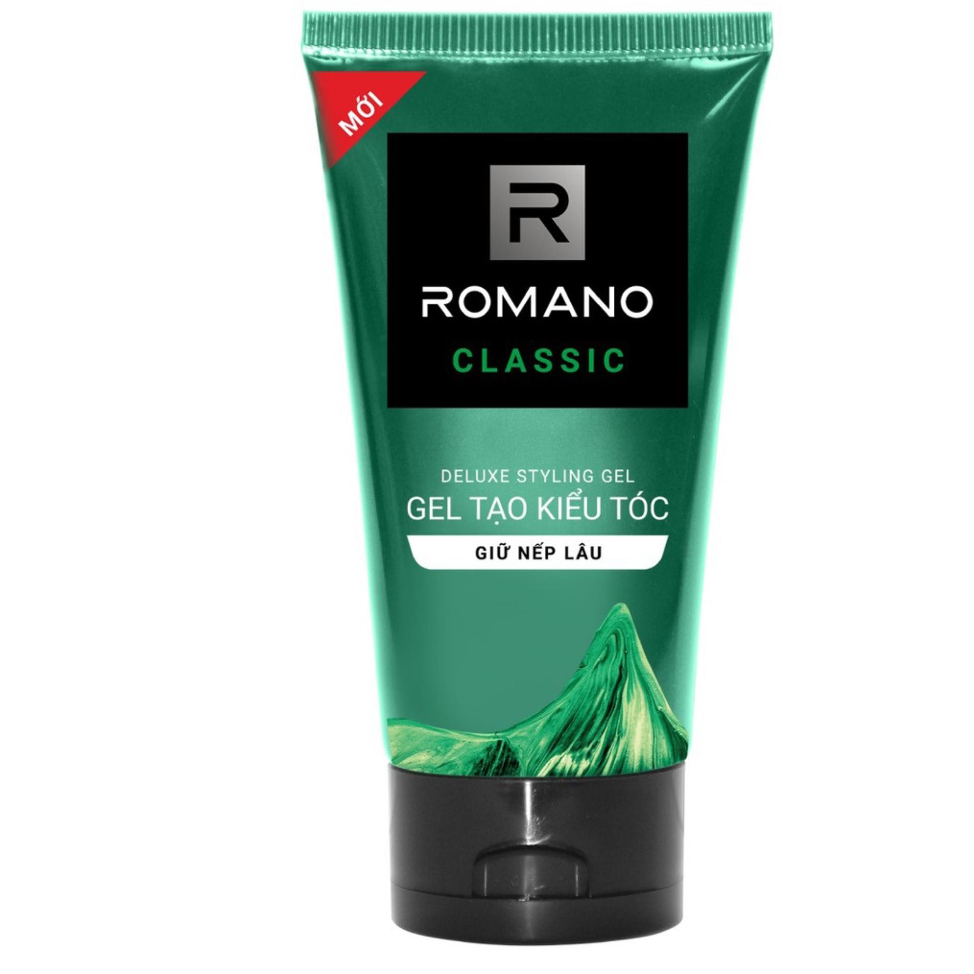 [HCM]Gel tạo kiểu tóc  giữ nếp Romano 150 g
