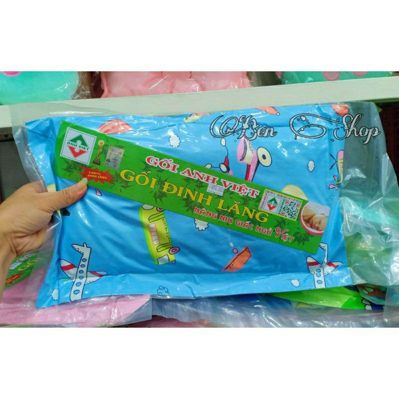 Gối cotton đinh lăng Anh Việt