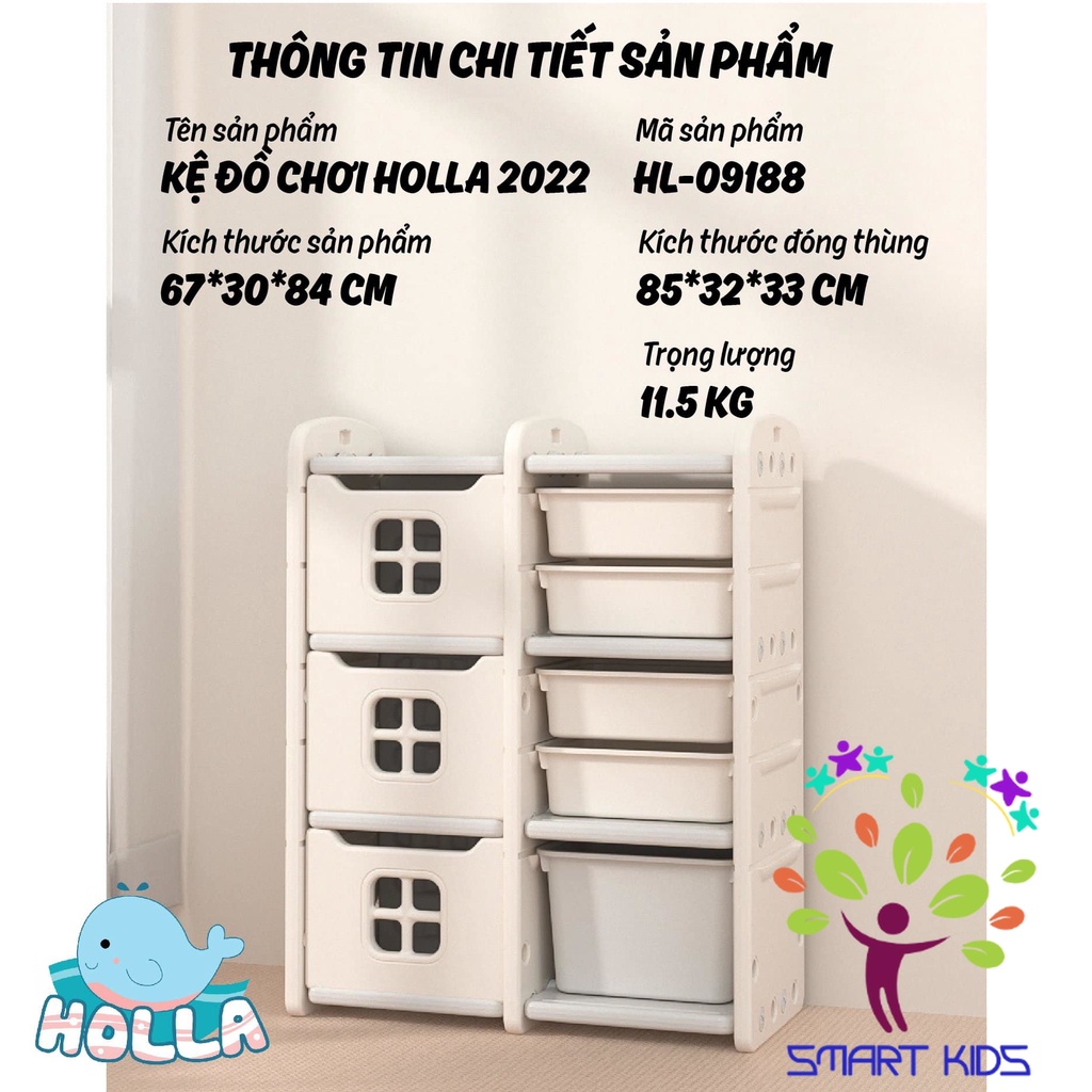KỆ ĐỒ CHƠI HOLLA 2022 HL-09188