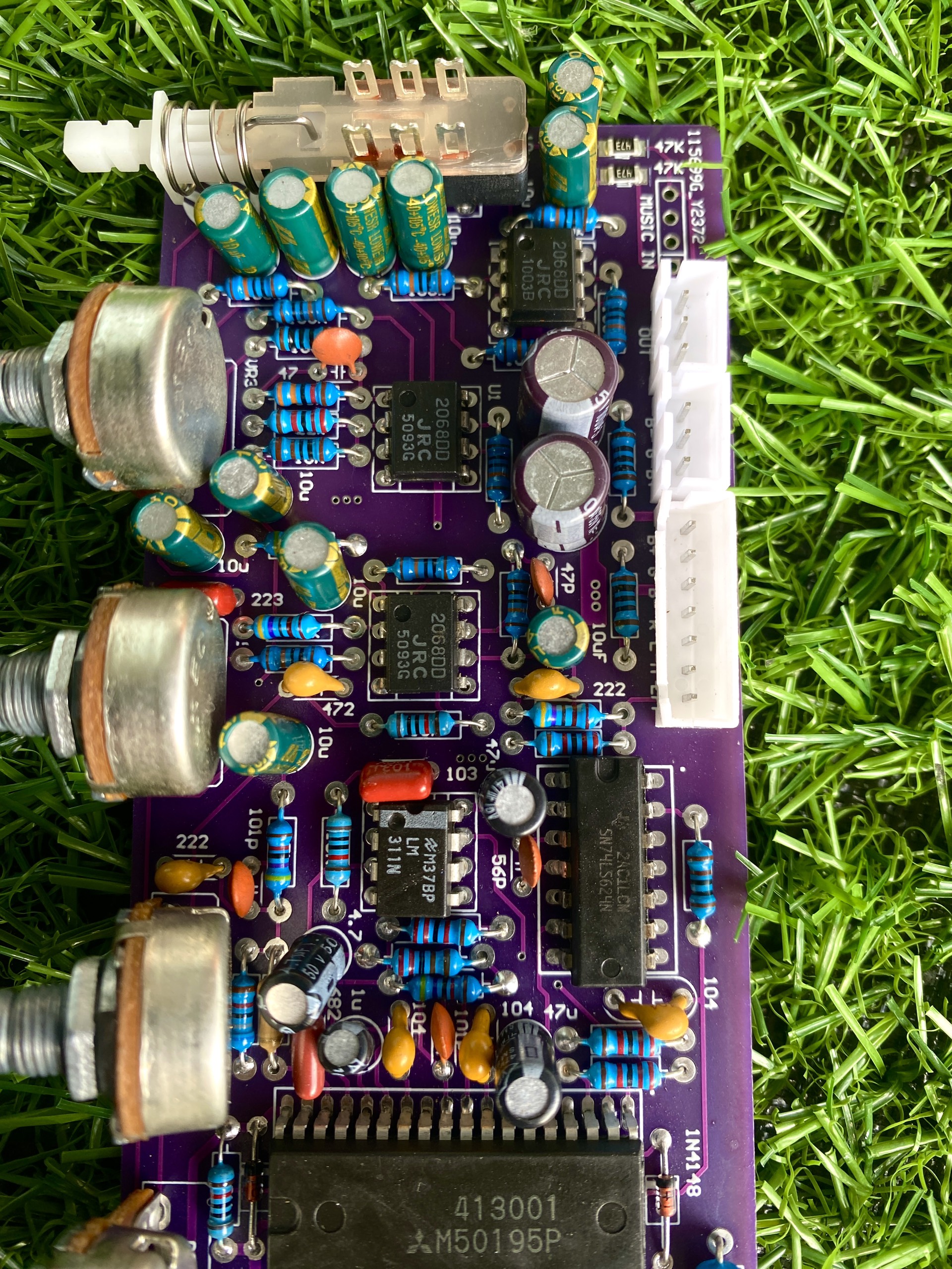 Mạch ECHO REVERB V3.1 Chip M50195