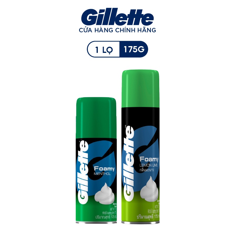 Bọt Cạo Râu GILLETTE Chai 175g