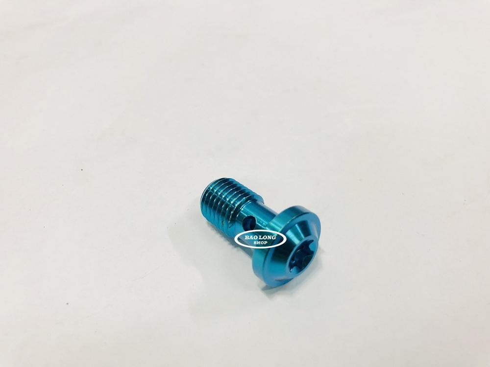 Ốc Titan GR5 gắn DÂY DẦU (màu xanh tím,xanh lục)
