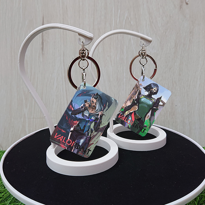 Móc chìa khóa Game Valorant Hai Mặt Thời Trang (nhiều mẫu)